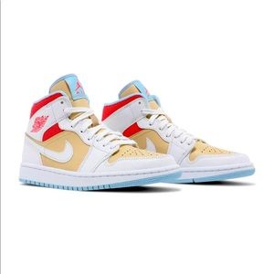 Air Jordan 1 Mid SE | ‘Sesame’ | wmns 8.5